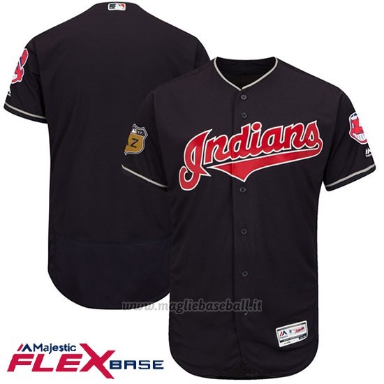 Maglia Baseball Uomo Blu 2017 Allenamento Primaverile Flex Base